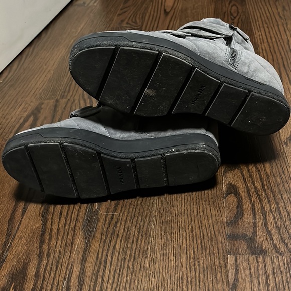 Authentic Prada platform ankle boots - Picture 4 of 7